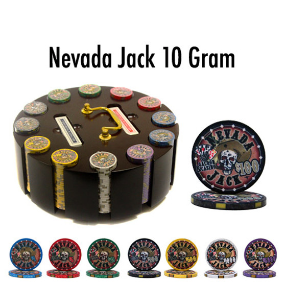300 Ct - Pre-Packaged - Nevada Jack 10 G - Wooden Carousel CSNJ-300C
