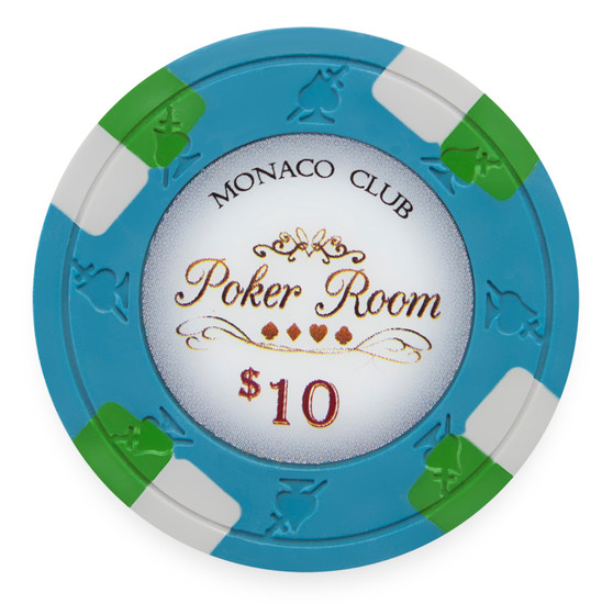 Monaco Club 13.5 Gram, $10, Roll Of 25 CPMO-$10*25