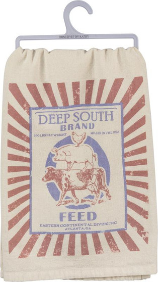 39045 Dish Towel - Deep South - Set Of 6 (Pack Of 2)