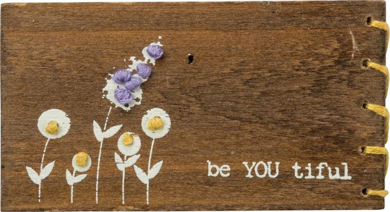 34056 Stitched Block - Be.You.Tiful - Set Of 4 (Pack Of 3)