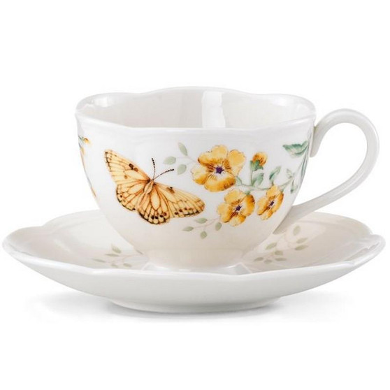 Butterfly Meadow Fritillary Cup & Saucer (812463)