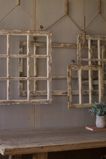 Decorative Set Of Four Window Frame Wall Art