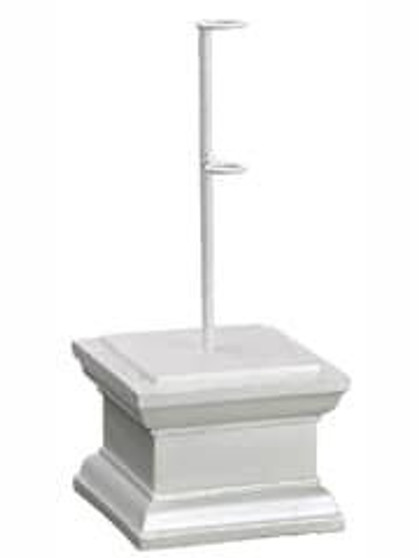 10" Large Stand For Horn White 4 Pieces Am0282-Wh