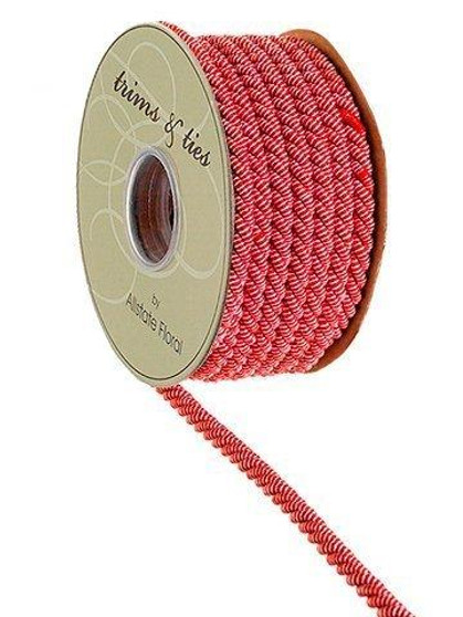 10Yd Rope Red White 6 Pieces RR1172-RE/WH