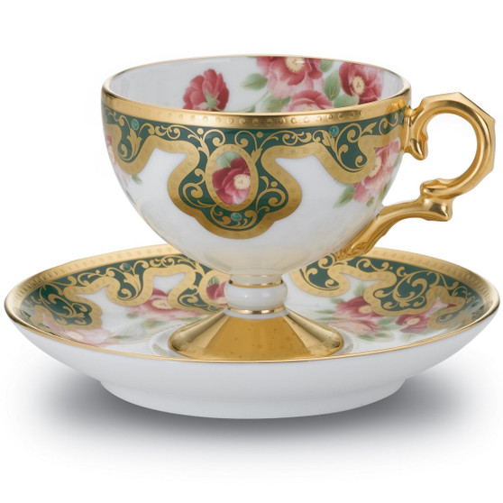 Bone China Cup & Saucer Set With Box (46624-T52401)