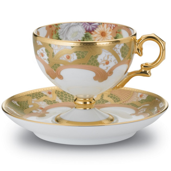 Bone China Cup & Saucer Set With Box (46623-T52401)