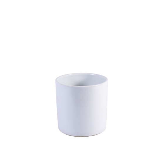 Matte White Orchid Pot - Small - Min 2 (1740S-WC)