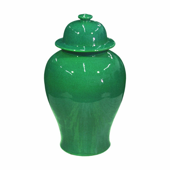 Emerald Green Temple Jar (1801-EG)