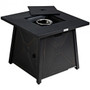 30A Square Propane Gas Fire Table With Waterproof Cover (OP70521)