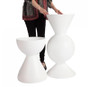 Fiberglass Cone With Bowl - White (FG2365-21)