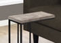 Accent Table - Taupe Reclaimed Wood-Look - Black Metal (I 3405)