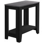 Accent Table - Black - Grey Top (I 3134)