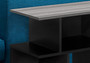 Accent Table - 24"H - Black - Grey Top (I 2477)