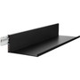 48-Inch No-Stud Floating Shelf(Tm) (Black Powder Coat) (HANL48B)