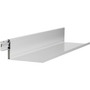48-Inch No-Stud Floating Shelf(Tm) (White Powder Coat) (HANL48W)
