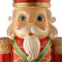 60" Nutcracker With Moving Hands With 15 Led Lights, Christmas Music & Timer-Multi Led-Cul (BG-19979A)
