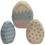 3/Set Happy Easter Egg Shelf Sitters