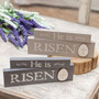 2/Set He Is Risen Stacking Blocks - 2 Assorted (Pack Of 2)