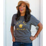 Just Bee Kind T-Shirt Heather Dark Gray Xxl GL66XXL By CWI Gifts