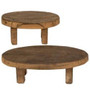 2/Set Wooden Oval Risers