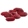 2.75" Pine Cone Assortment (9 Ea/Bag) Red (Pack Of 12) XAL929-RE