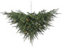 24"H X 48"D Ceiling Pine Tree X936 With 100 Smart Clear Lights Green (Pack Of 2) YT0123-GR