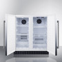 (FFRF3070BSS) Frost-Free Side-By-Side Refrigerator-Freezer For Built-In