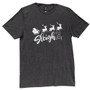 Sleigh All Day T-Shirt Heather Dark Gray Extra Large