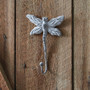 Cast Iron Dragonfly Wall Hook (Box Of 2)