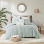 Kara 100% Cotton Jacquard Comforter Set By INK+IVY II10-1104