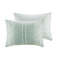 Kara 100% Cotton Jacquard Comforter Set By INK+IVY II10-1104
