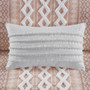 Daria 100% Cotton Oblong Pillow With Tassels By INK+IVY II30-1086
