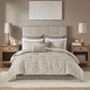 Emilia 12 Piece Jacquard Complete Bed Set - King MP10-7205