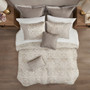 Emilia 12 Piece Jacquard Complete Bed Set - Cal King MP10-7206