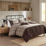 Anaheim 4 Piece Plaid Comforter Set - King/ Cal King WR10-2946