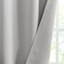 Taren Solid Blackout Triple Weave Grommet Top Curtain Panel Pair SS40-0149