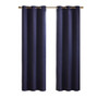 Taren Solid Blackout Triple Weave Grommet Top Curtain Panel Pair SS40-0157