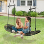 Saucer Tree Swing Surf Kids Outdoor Adjustable Swing Set (OP70325AG)