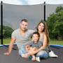 14Ft 15Ft 16Ft Replacement Trampoline Safety Enclosure Net-16' (SP37349)