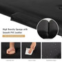 84'' L Portable Adjustable Massage Bed With Carry Case For Facial Salon Spa -Black (HB87019BK)