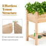 Raised Garden Elevated Wood Planter Box Stand (GT3583)