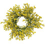 Array Astilbe Candle Ring 3"/10" Yellow FFG5333 By CWI Gifts