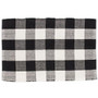 Black Buffalo Check Door Mat 36X24 G200033 By CWI Gifts