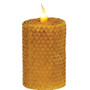 Wrapped Honeycomb Led Pillar 2" X 3"