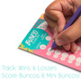 Bunco Scorecards Refill, 75 Scorecards, 25 Table Tallies GDIC-2209