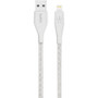 Duratek(Tm) Plus Lightning(R) To Usb-A Cable, 4 Feet (White) (BKNF8J236BT04W)