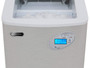 IMC-491DC Portable Ice Maker With 49Lb Capacity Stainless Steel With Water Connection