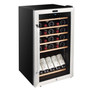 FWC-341TS 34 Bottle Freestanding Stainless Steel Refrigerator With Display Shelf And Digital Control