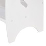 "HW58598WH" Kids Height Adjustable Growing Kitchen Step Stool-White