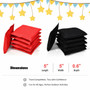 12 Beanbag Black And Red Weather Resistant Bags (SP36966)